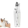LED Işıklı Evcil Hayvan Tırnak Makası Şarj Edilebilir Kedi Tırnağı Düzeltici Paslanmaz Çelik Bıçak Tutuculu Tırnak Makası Köpekler Kediler Bakımı İçin Tırnak Dosyası