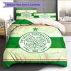 Celtic Football Club Bedding Quilt Set Quilt Cover Pillowcase Home Decoration Birthday Gift (1 * Duvet Cover + 2 * Pillowcase, Without Core)