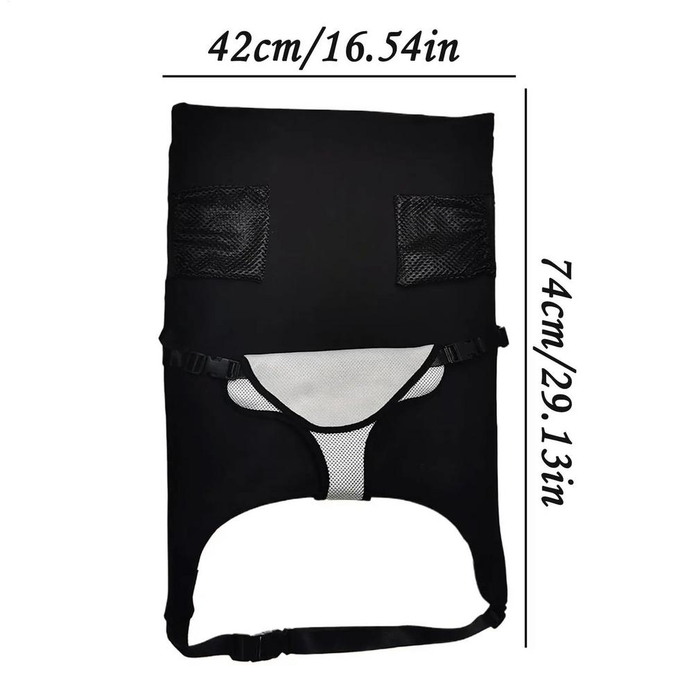 Faltbarer Kinder Flugzeugsitzverlängerer Polyester Kleinkind Flugzeugbett Komfort Atmungsaktiv Reise Fußstütze Hängematte