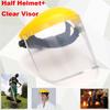 Safety Protective Mask Clear Head-mounted Face Eye Shield Screen Grinding