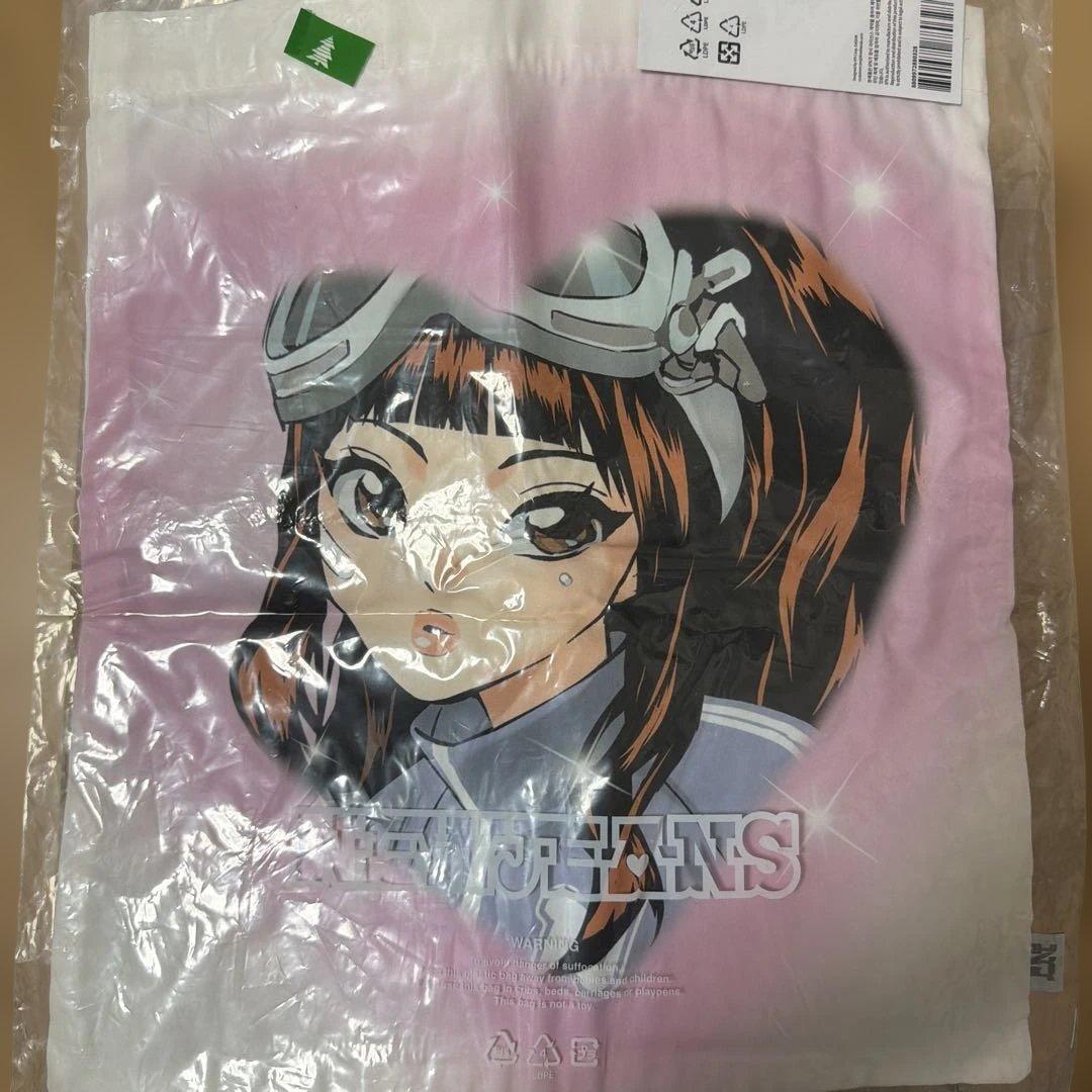 [Б/У] Корейская сумка-тоут New Jeans Hain Line Friends