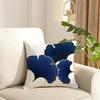 Ginkgo Leaves Printed Cushion Cover Reversible Plush Pillow Cover Soft Fluffy  Home Decor for Sofa Bedroom