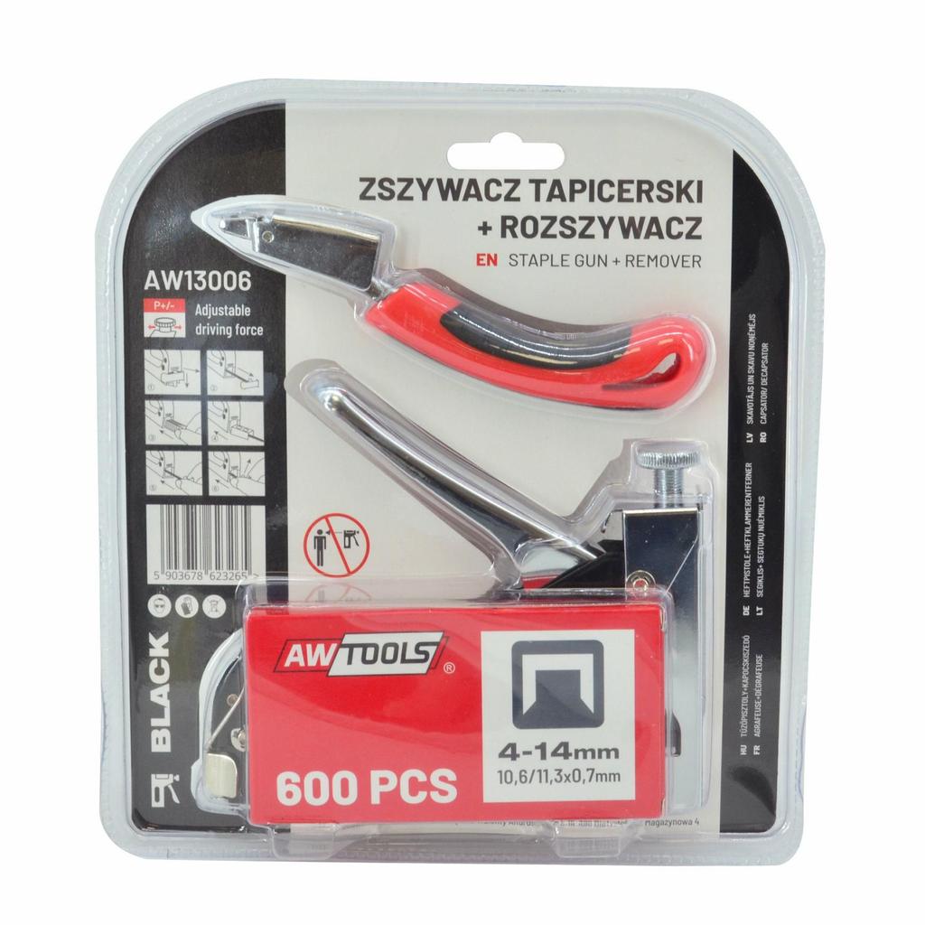AW Tools Staple Gun Set