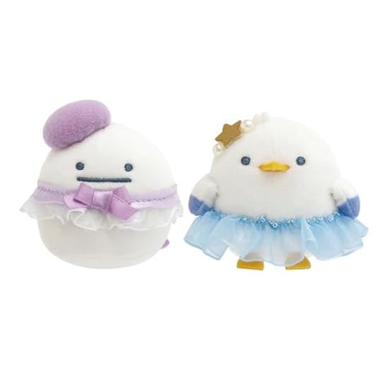 San-X Sumikko Gurashi "Penguin Lagoon" Tenori Plushie Seagull & Ghost Set, Sea, Seashell, Summer, Cu