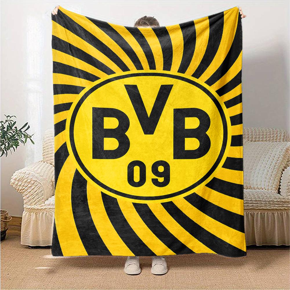 1 Stück Fußballmannschaft (57) Decke, Geschenk, für Männer und Frauen, Weiche Decke, Gut für Schlafsofa Couch Reisen, Leichte Flanelldecke