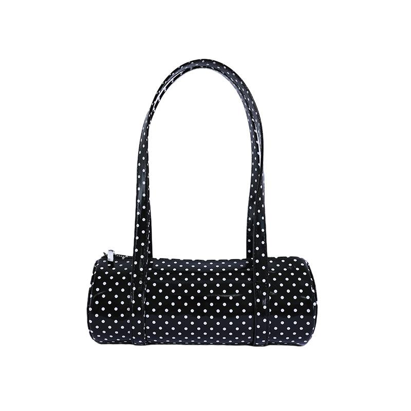 Modische Polka Dot Schultertasche, Kissen-Tasche, Unterarm-Damentasche