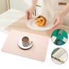 PU Leather Placemat Multipurpose Non-Slip Heat Resistant Table Mat For Home