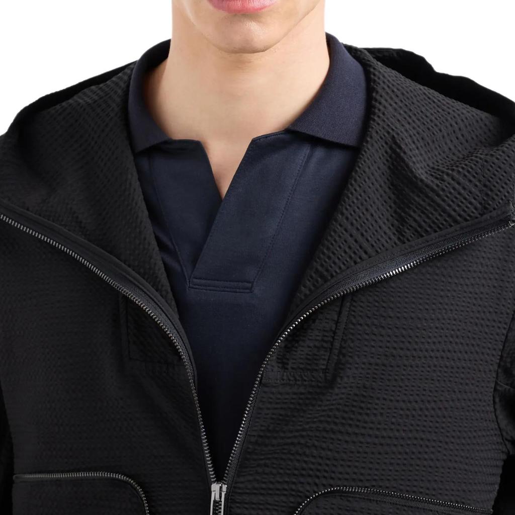 Emporio Armani FW24 Jackets & Coats Men's Black 6D1B61-1NSCZ-0999