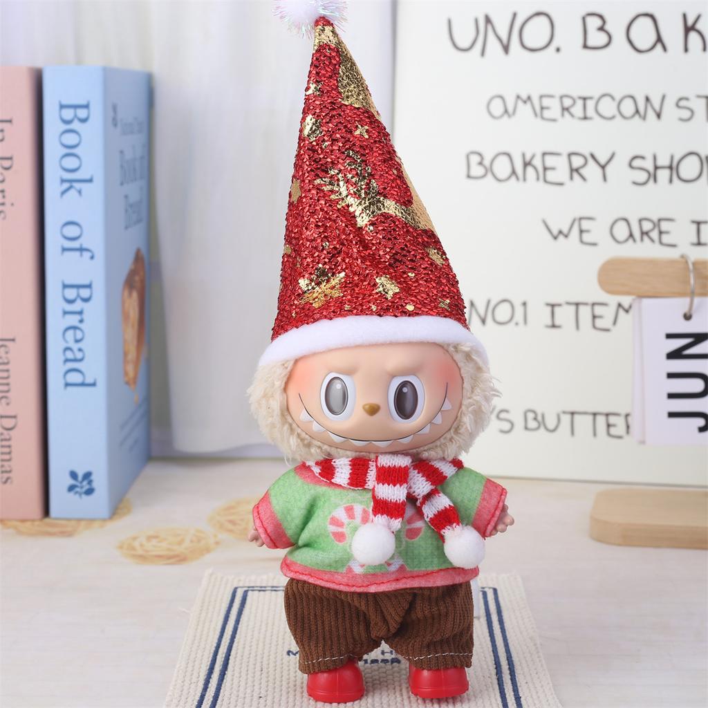 17Cm Vinyl Face Doll One, Two or Three Generations To Cover for Christmas