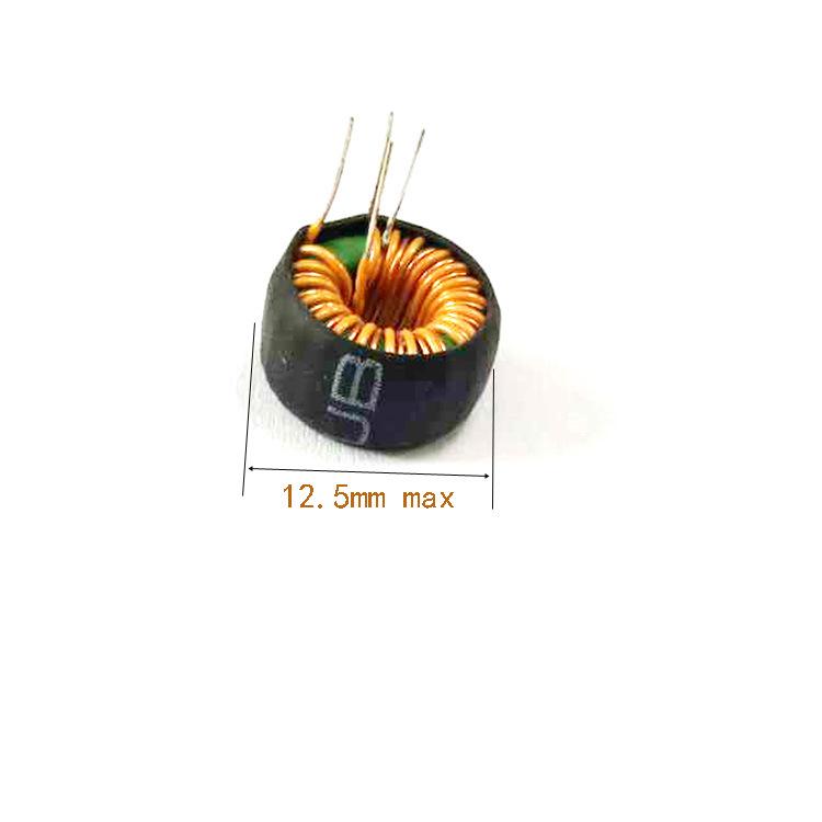 Horizontal Common Mode Choke T10x6x5 with Insulated Bobbin, Interleaved Winding, 20 Turns, 0.3 Wire, 2A, 5mH Inductor Coil