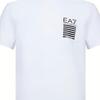 Emporio Armani Letter Logo Casual Simple Short Sleeve T-Shirt Men tops White 3HPT01-PJ3BZ-1100