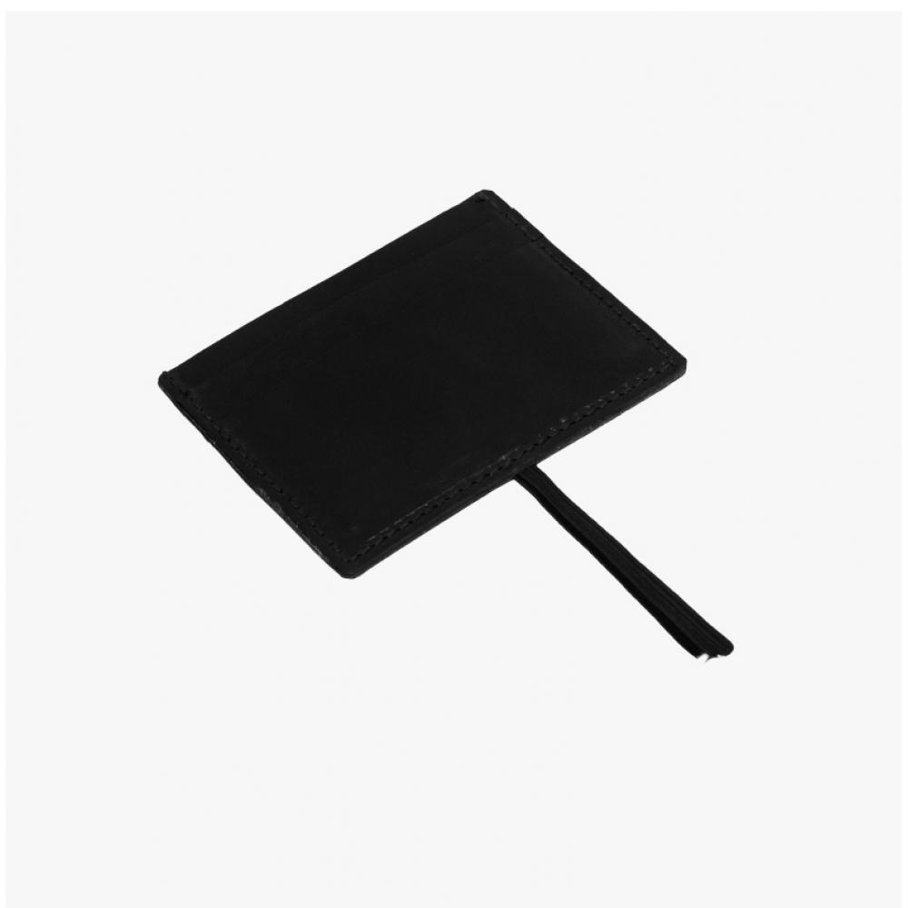 Guidi Känguru-Leder Riemen Geldbörse Wt07 Blkt