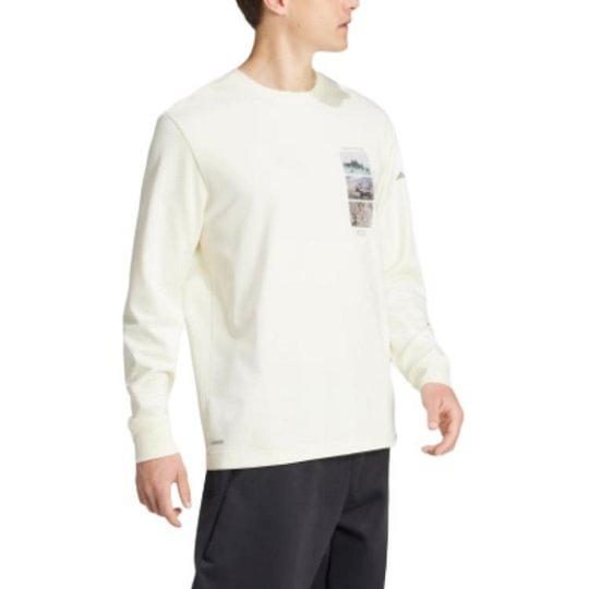 adidas Terrex National Geographic Kolaborace Tričko Unisex Bílá JI5922