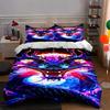 Vibrant Dragon Face. Bedding Duvet Cover Sets Duvet Covers Pillowcases Gifts (1 * Duvet Cover 2 * Pillowcases, Without Duvet Insert)