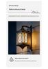 New Solar Wall Lamp - All-Aluminum Chinese Style for Villa, Courtyard, Gate, Pillar & Fence