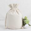 Round Bottom Cotton Linen Canvas Bag Rice Grain Flour Drawstring  Storage Bags Household Kitchen Sundries Packaging Sacks