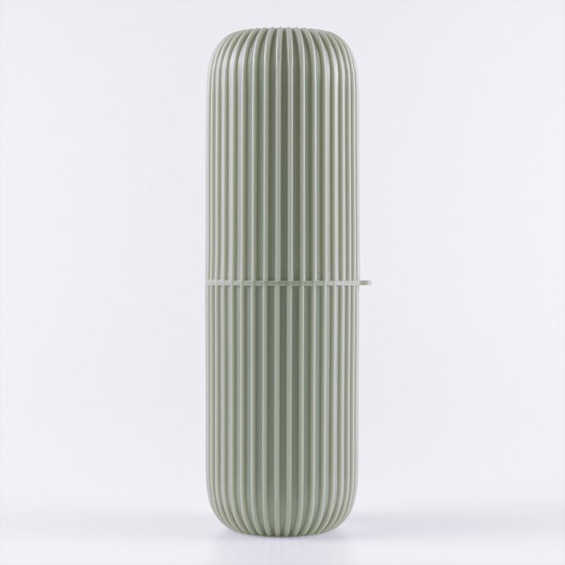 Portable Travel Mouthwash Cup & Toothbrush Holder Set for Outdoor Business Trips