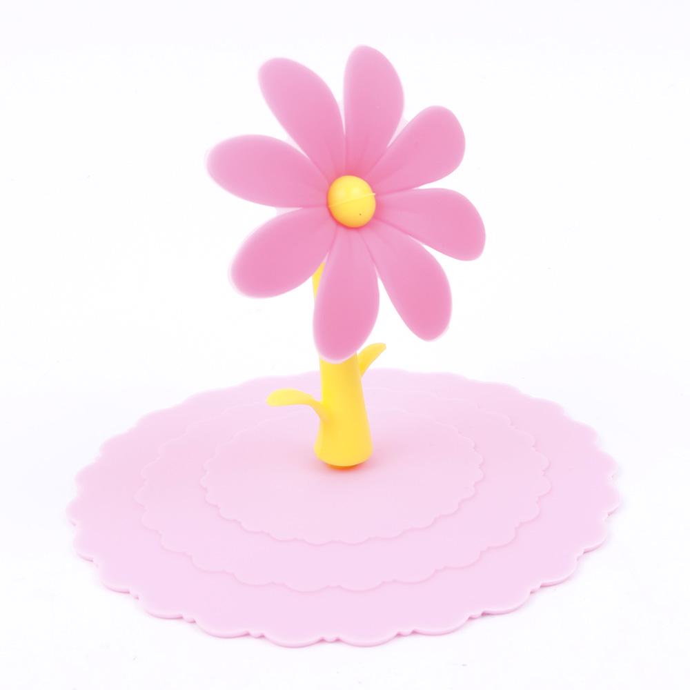 

Крышка для чашки из пищевого силикона, креативная крышка для кружки, пыленепроницаемая, герметичная, силиконовая крышка для чашки для напитков, крышка для горячей чашки, не содержит BPA розовый