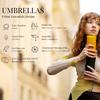 ANATOLE Compact Folding Umbrella SOLID COLOURS 50cm Rib 85cm Elise Light Green Unisex Rain French Brand Length, Diameter, Umbrella, Lightweight,