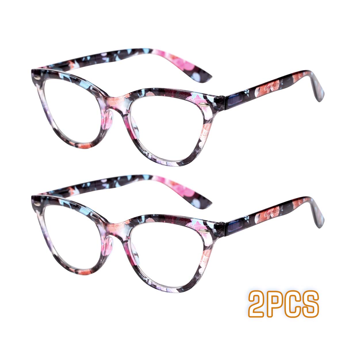 

Women s Retro Cat Eye Presbyopia Glasses Clear HD Auto Focus Reading Glasses Fashionable Far Sight Goggles