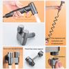 Toilet Bidet Shower Head Double Outlet Angle Valve of Bathroom Accessories Bidet Toilet Seat Toilet Bidet Sprayer Set