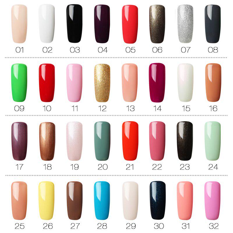 ROSALIND 5ML Semi Permanent UV Hybrid Nail Gel Polish Nail Brush Pen
