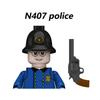 West Cowboy Westworld Building Blocks Police John Marston Arthur Morgan Mini Action Figure Toys