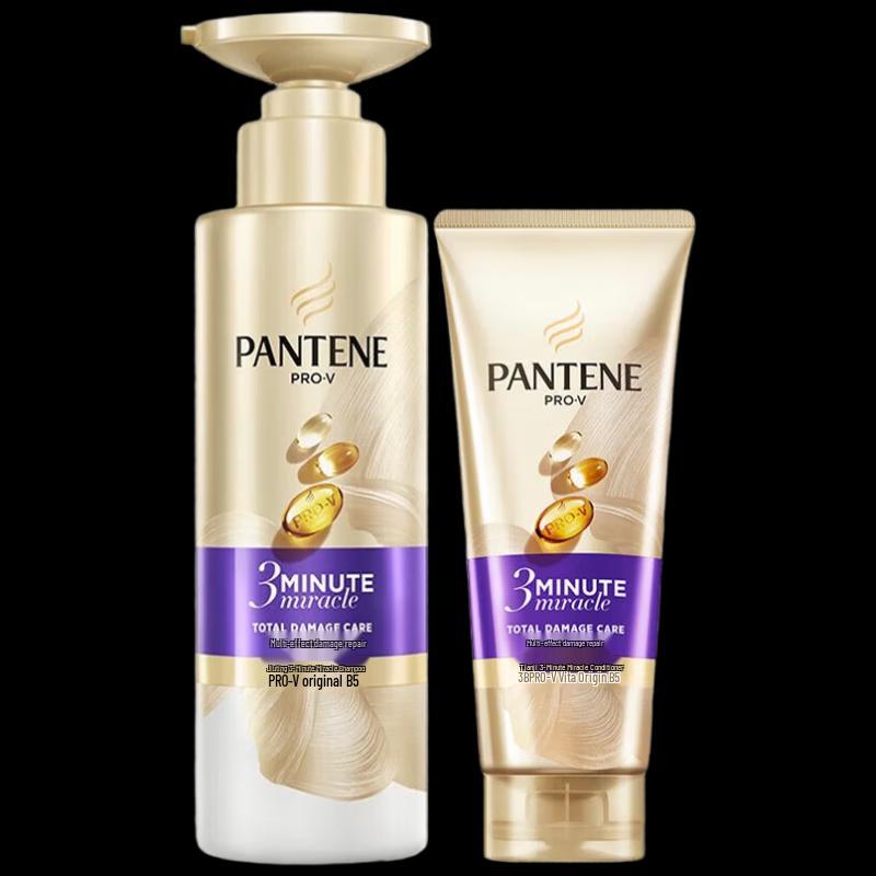 

Pantene 3-Minute Miracle Shampoo & Conditioner Set