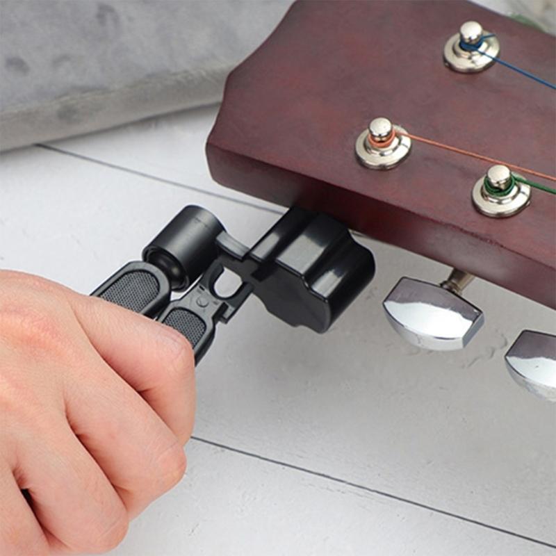 3 In 1 Guitar String Pegs Tuner Winder Tool String Cutter and Bridge Pin Puller Guitar Tool for Repairing Restringing