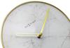 NeXtime Marble Table Table Clock Wall Clock Silent Small 20cm