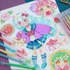 Kawaii Vintage Morandi Gray Pens Set Multi Color Gel Ink Pens Marker Liner Ballpoint Pen School Office Stationery Gift Pen