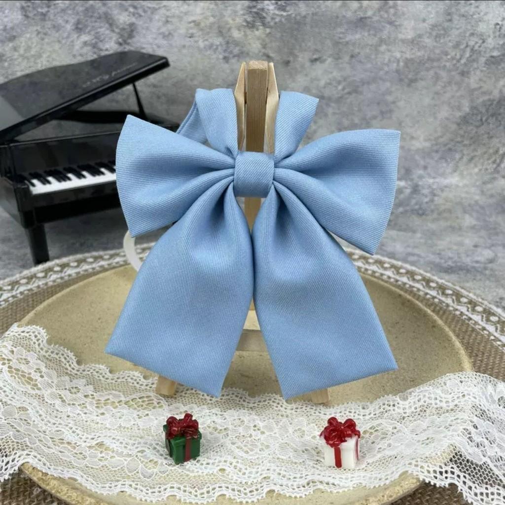 Japanese School Uniform Bow Tie For Girls Polyester Accessory With Elegant Design For Students