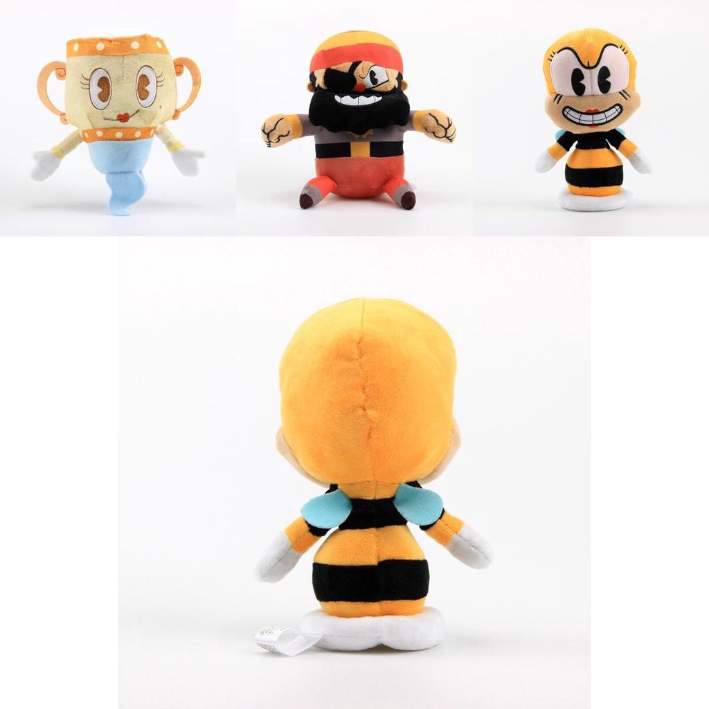 Legendary Cuphead Plush Toys Captain Brineybeard Soft Stuffed Doll For Kids And Fans