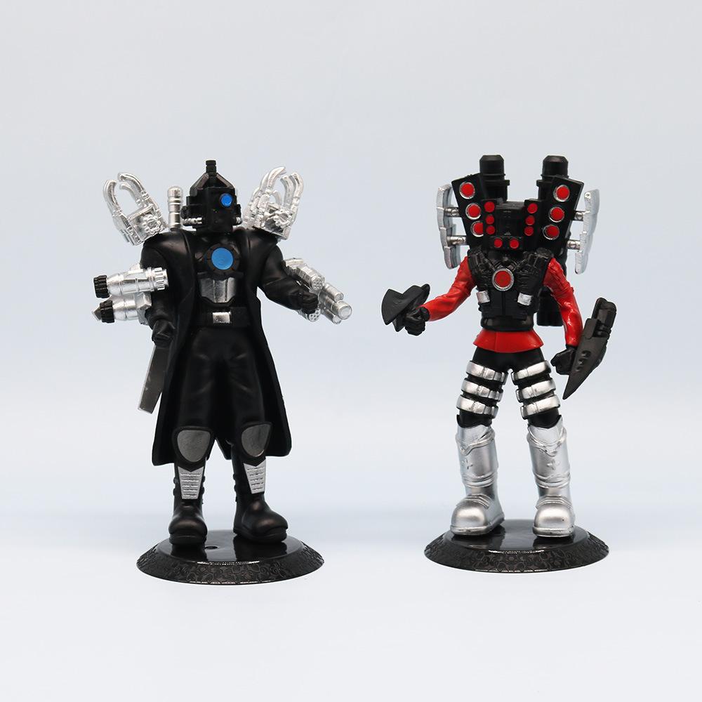 Toaletă Titan Skibidi Speakerman Cameraman Model Jucărie Păpușă Personaj de Desene Animate Joc