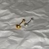 Egg Ball Matte Piercing (2 Colors)
