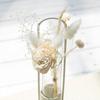 [Made In Tsubame-Sanjo] TETSUNAGI Flower Vase & Mini Bouquet Set, Gift, Handmade Flower Arrangement, Dried Flower Vase, Made In Japan, Stylish