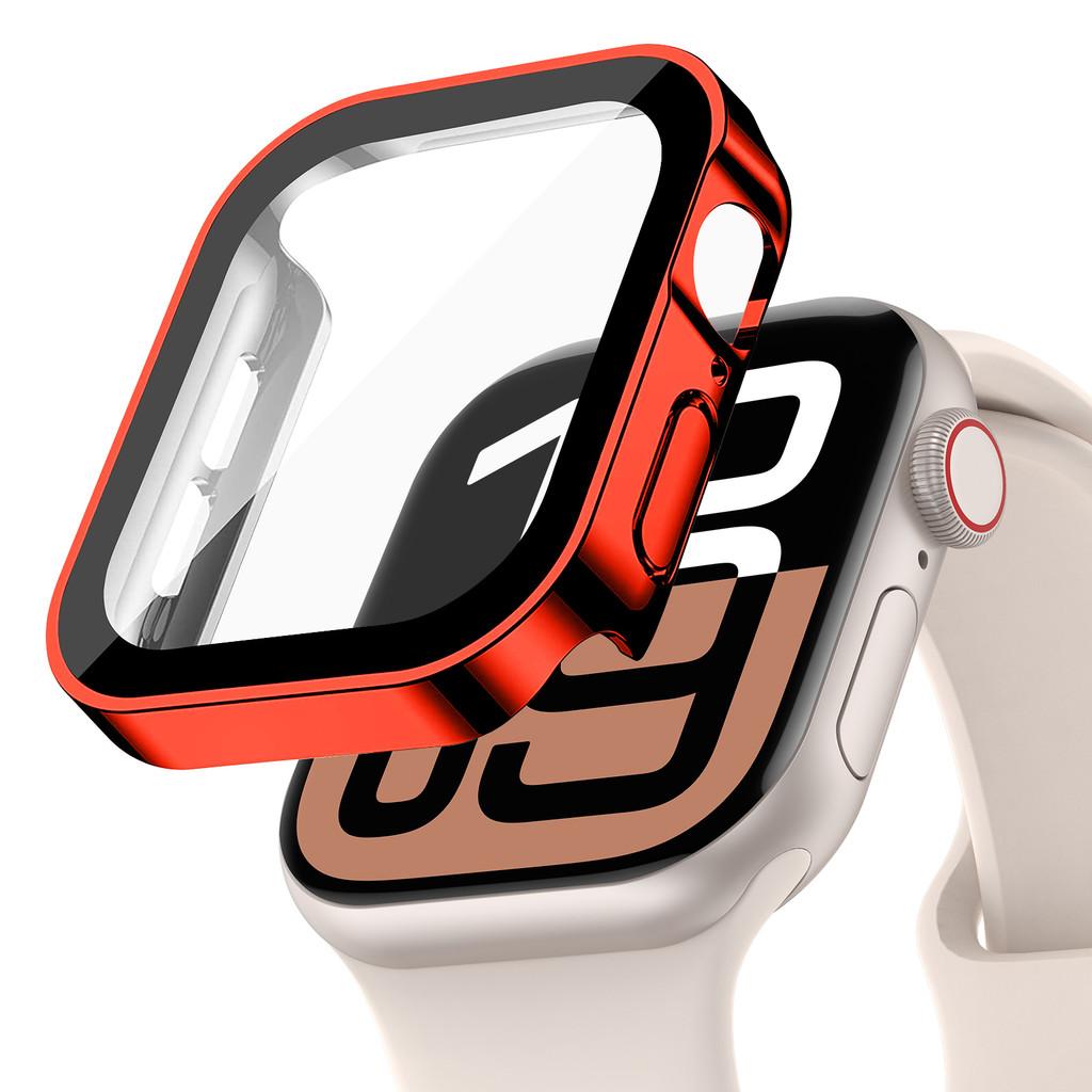 Waterproof Case Screen Protector glass+Cover for Apple Watch Ultra 49mm 46mm 45mm 44mm 42mm 41mm 40mm  iWatch 10 9 8 7 6 5 4