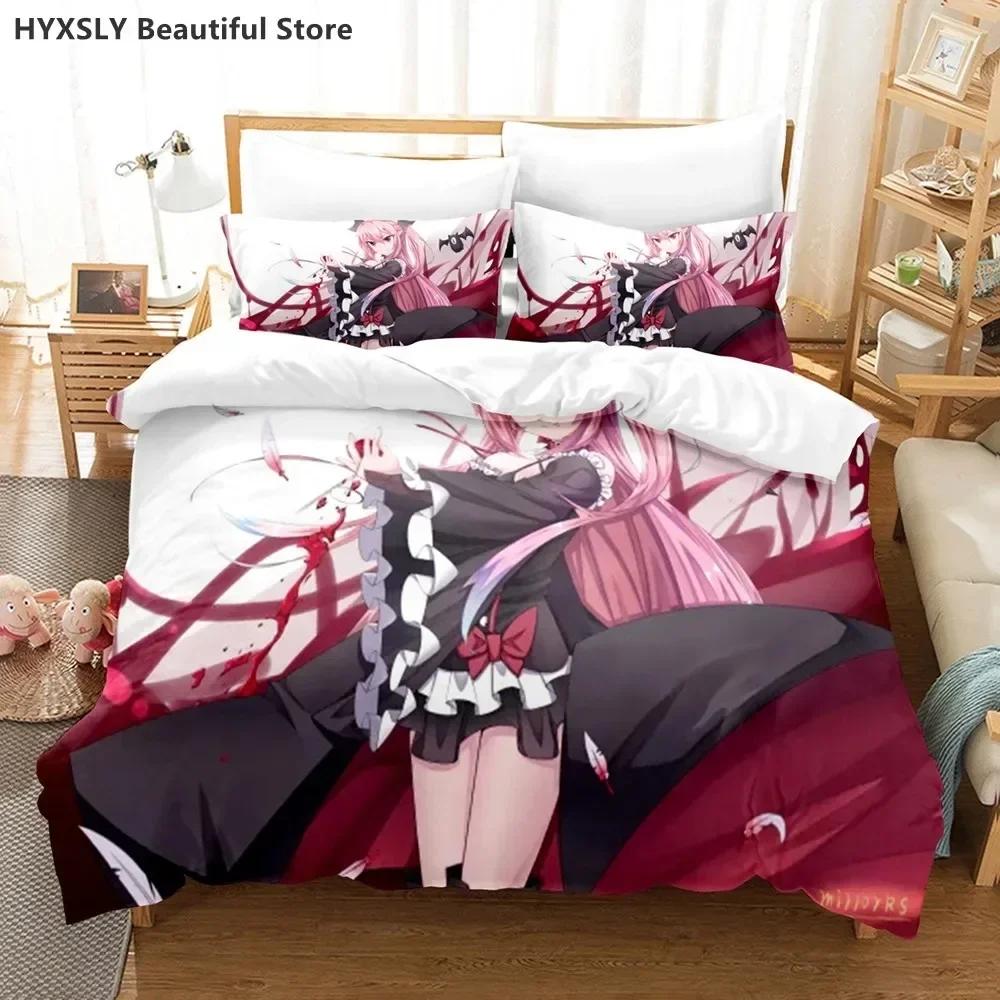Comforter New 3D Print Seraph Of The End Comfortable Duvet Bedding Set Children Bedroom Decoration Home Textile