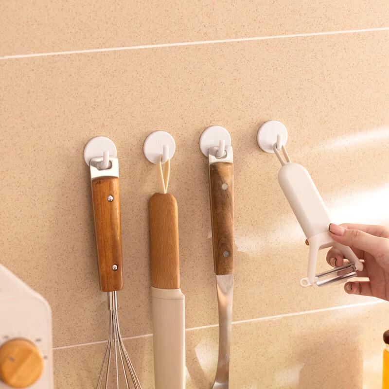 

Самоклеящиеся пластиковые настенные крючки (6 упаковок)