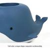 ZEKKLE Holder Whale Pencil Cup,Cell Phone Stand Cute Resin Creative Holder,Student New Year Desk Pencil Organizer Desk Holder Desk Organizers and
