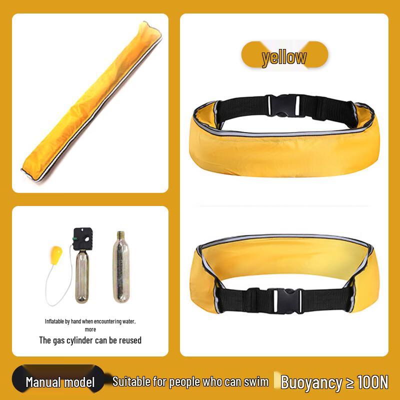 NingJuli Inflatable Waist Life Vest