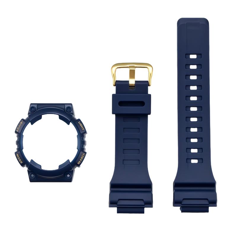 Reimveske for Casio G-Shock AQ-S810 Menn Kvinner Erstatning Matt Gummi Silikon Klokkereim Armbånd