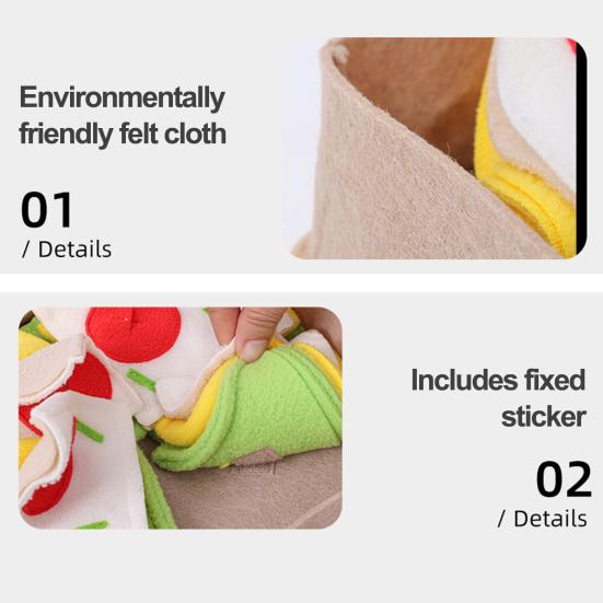 Oyuncak Pizza Kutusu Şekilli Besleme Matı Köpek Koklama Matı Zihinsel Uyarıcı Evcil Hayvan Ödülü