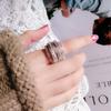 S925 Sterling Silver Color VVS1 AAA Natural Zircon Rings Women Anillos Bizuteria Gemstone Silver 925 Jewelry Moni Diamond Ring
