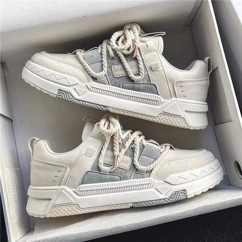 Fashion Men's Sneakers Fashion Street Skateboard Shoes Thick Bottom Platform Shoes for Men Casual Shoes Vulcanized Shoe Tenis Masculino