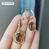 Asymmetrische Vintage Tropfen Ohrringe Für Frauen Mode Temperament Baumeln Ohrringe Für Frauen Schmuck Geschenk