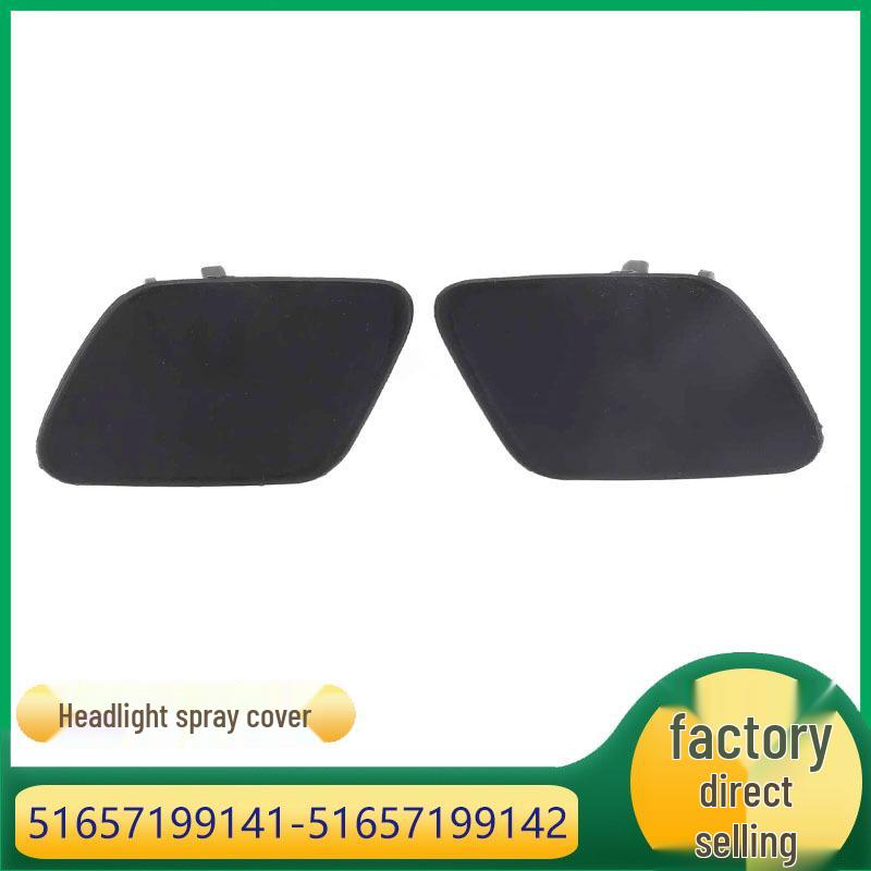 BMW Headlight Washer & Front Bumper Trim Covers (Part Nos. 51657199141, 51657199142)