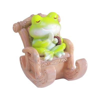 Support de téléphone forme grenouille Jolie décoration de bureau Cadeau Support de téléphone pour ami Soulagement du stress Support de téléphone de bureau
