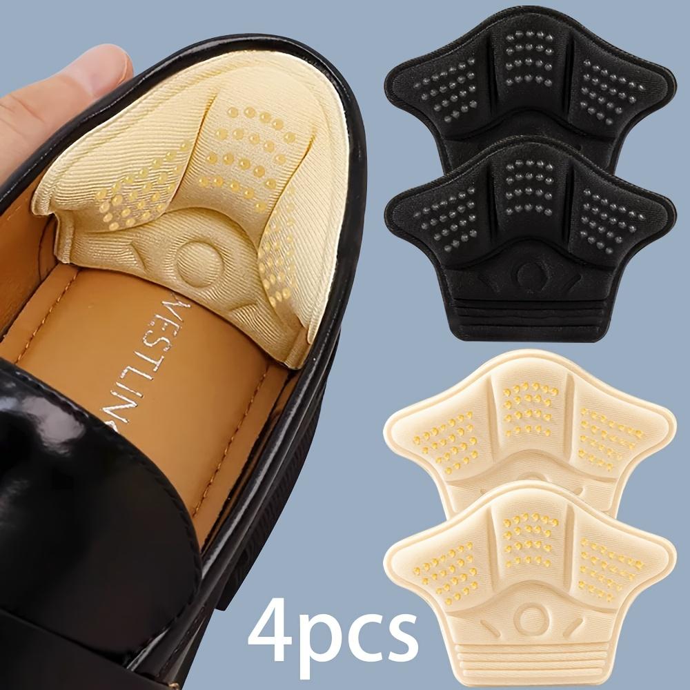 

2 пары самоклеящихся накладок на пятку, утолщенные вставки для обуви из губчатого материала, противоизносные подушечки для пятки, чтобы сделать обувь более плотной и отрегулировать для меньших размеров