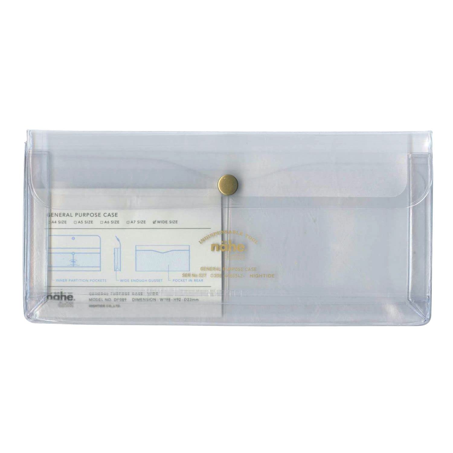 Hightide General Purpose Case Nahe W Clear DF 089